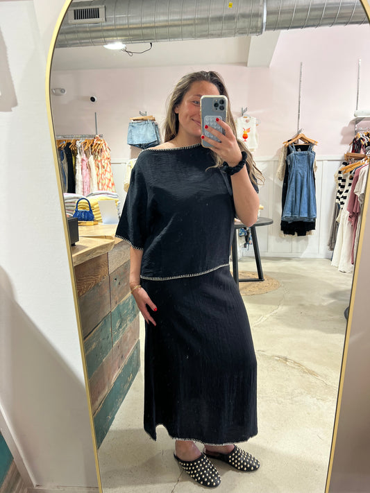 Clio Skirt - Black