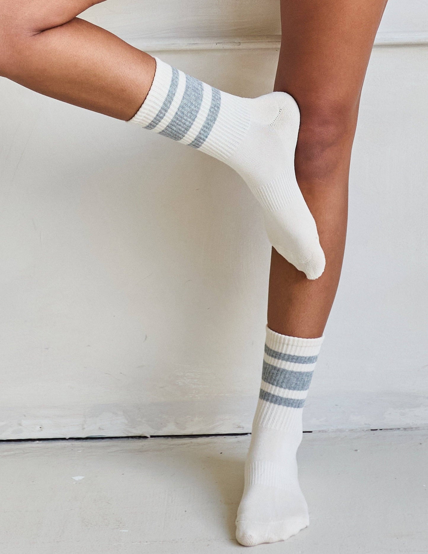 Retro Crew Sock Grey