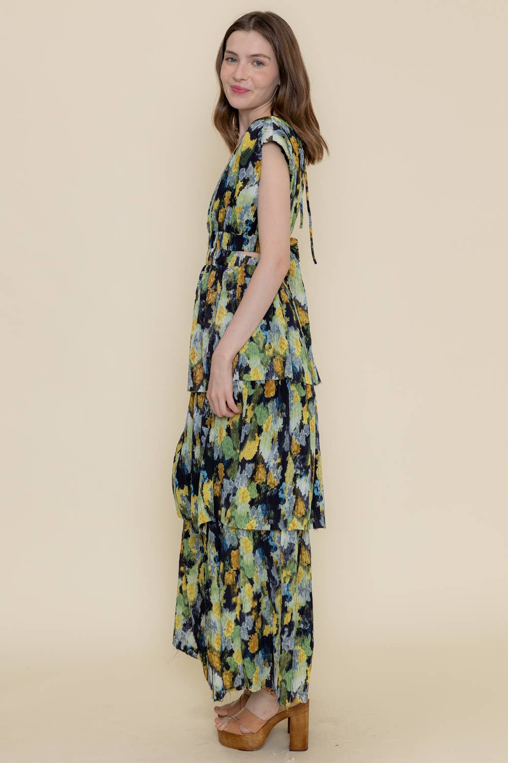 Modern Movement Long Dress
