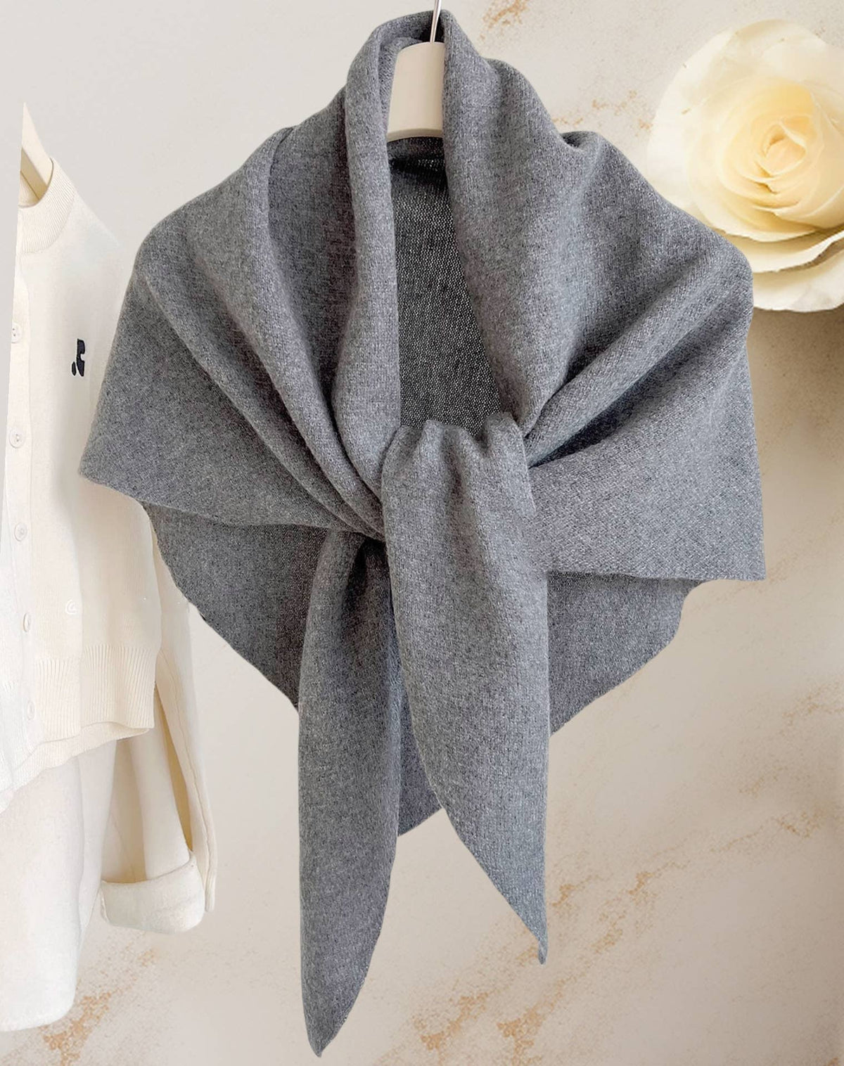 Triangle Tie Shawl