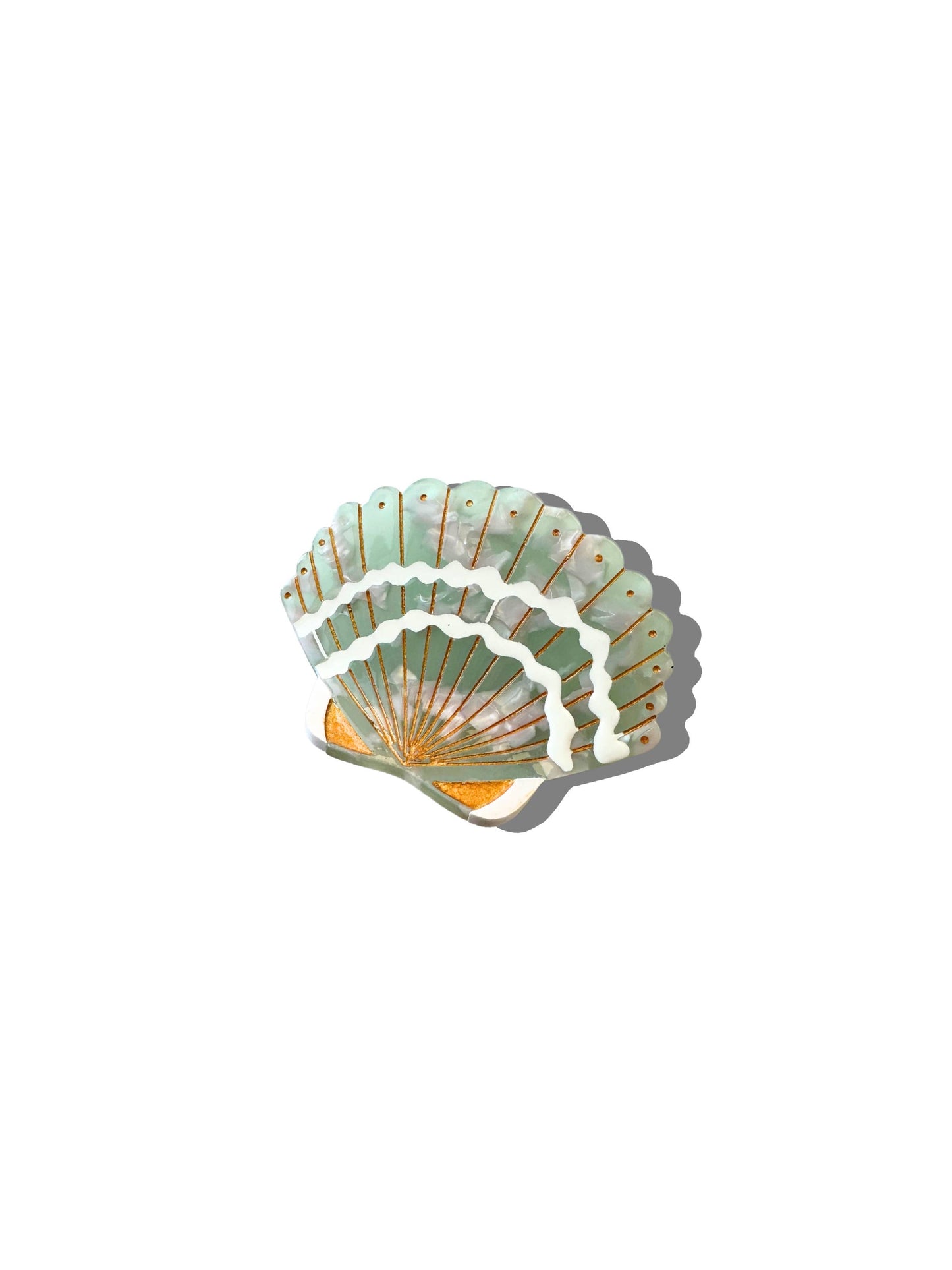 Seashell Claw Clip