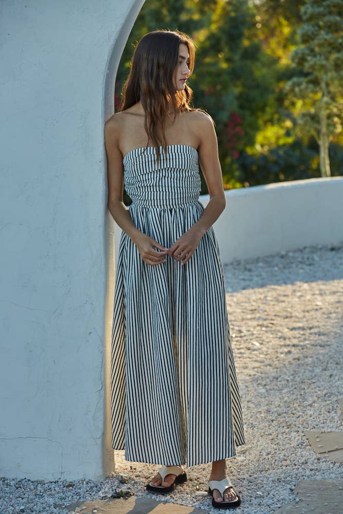 Promenade Strapless Maxi Dress