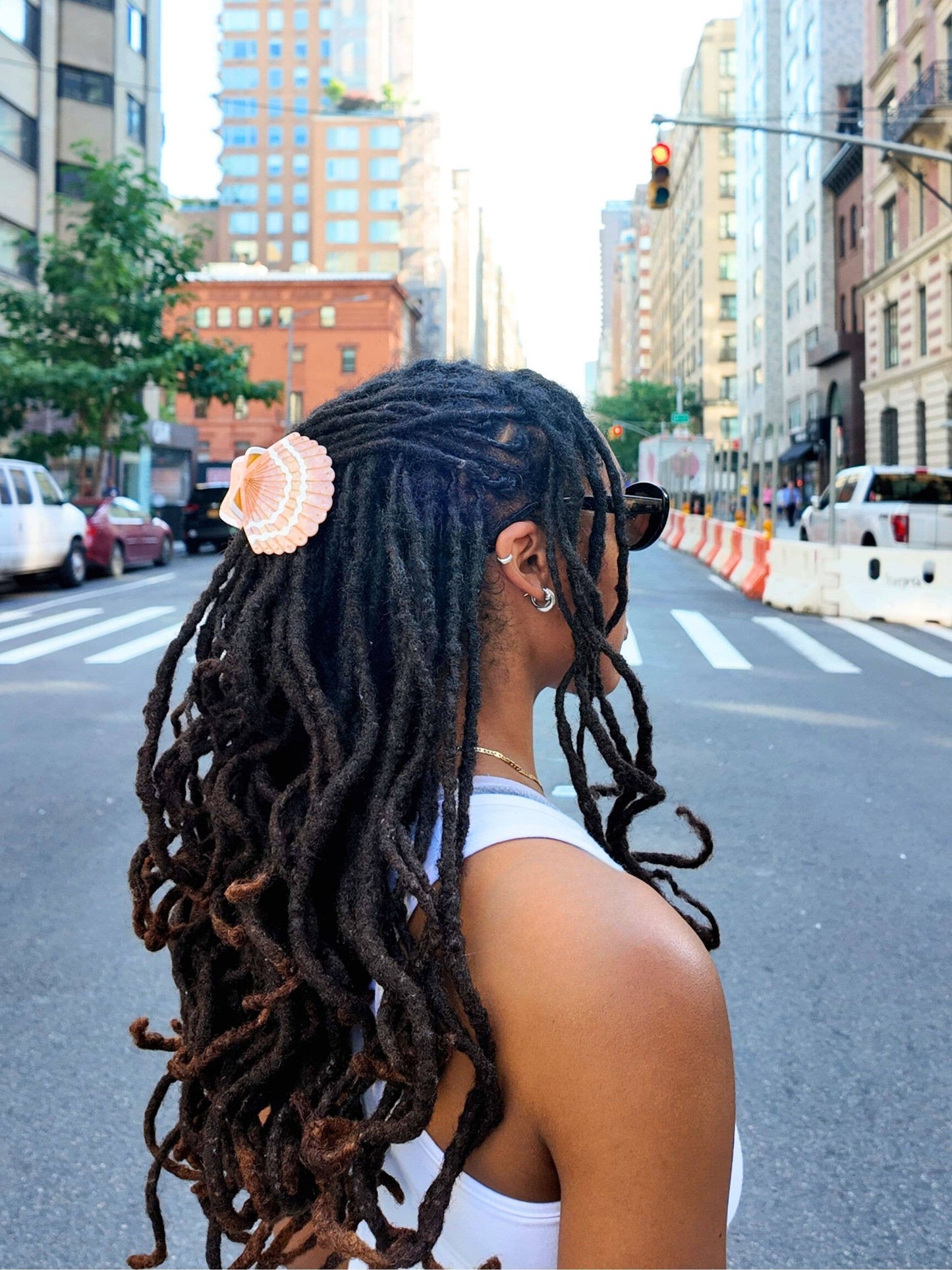 Seashell Claw Clip