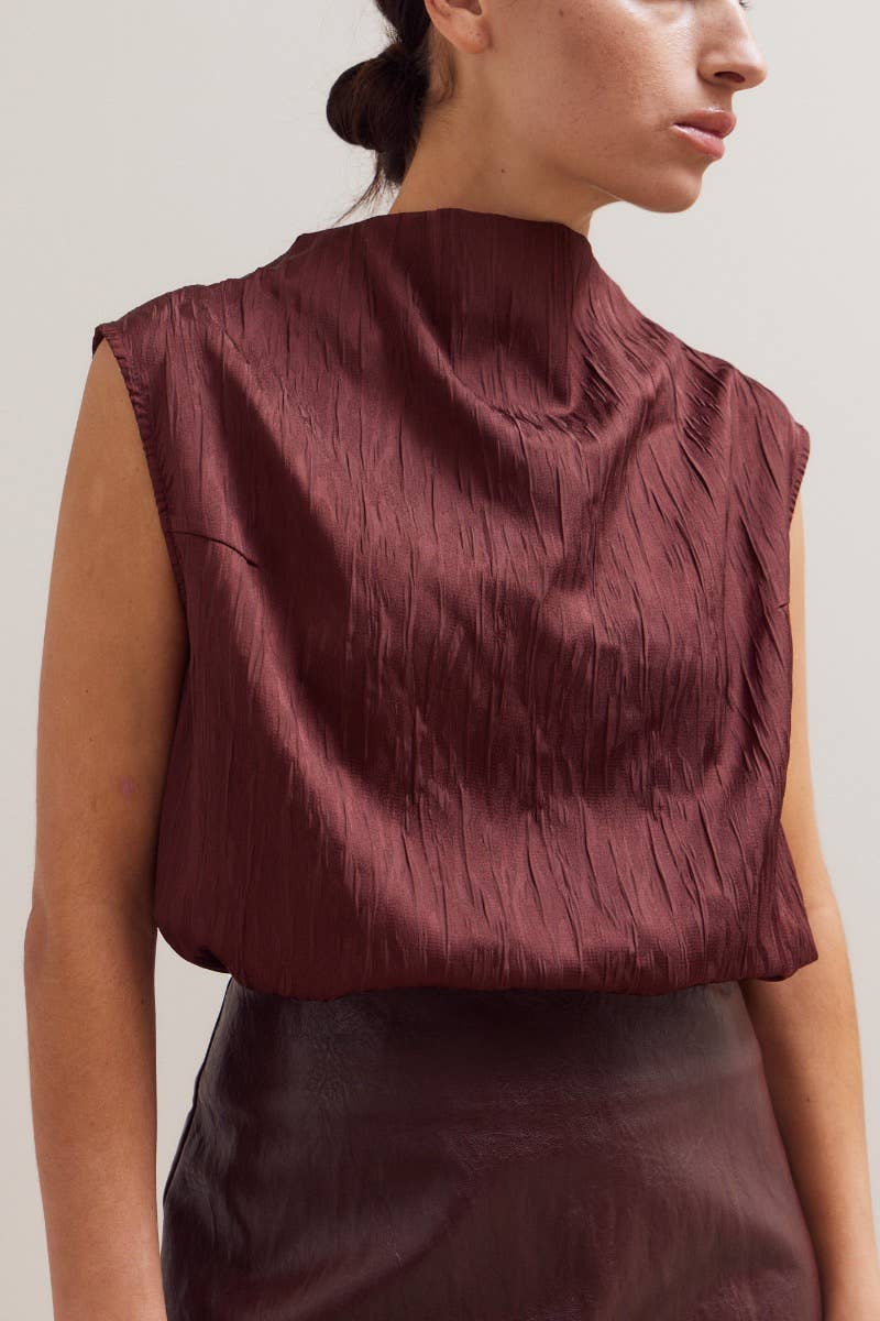 Port Mock Neck Tank
