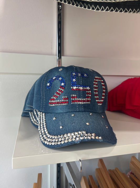 Crystal 250 Denim Hat