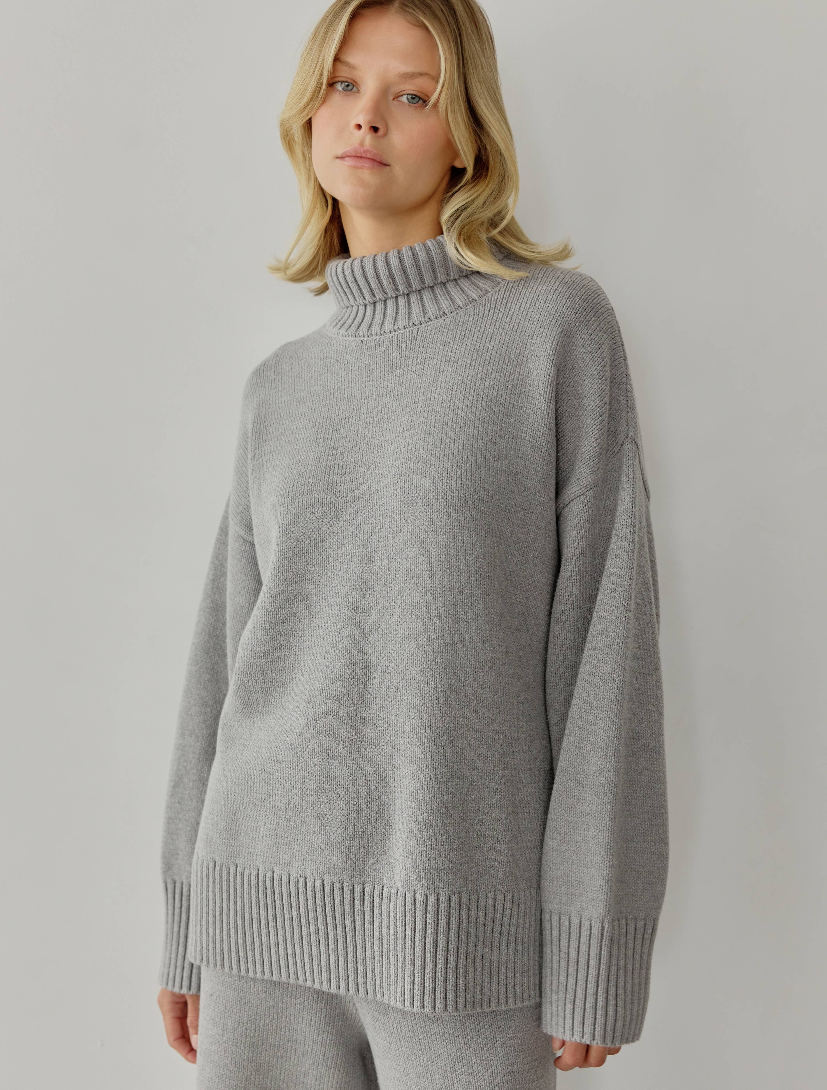 Phoebe Sweater - Ht Grey