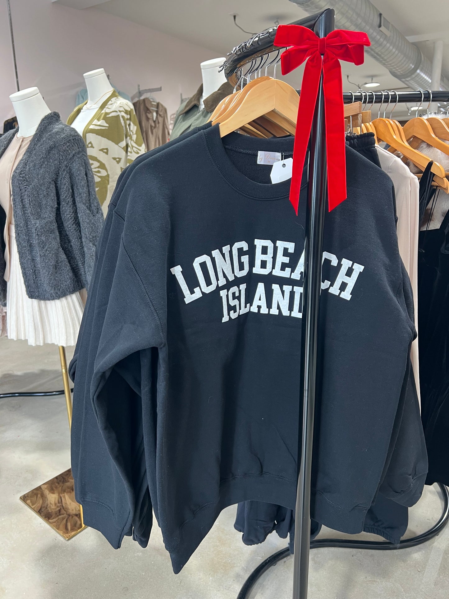 Black LBI Crew Neck