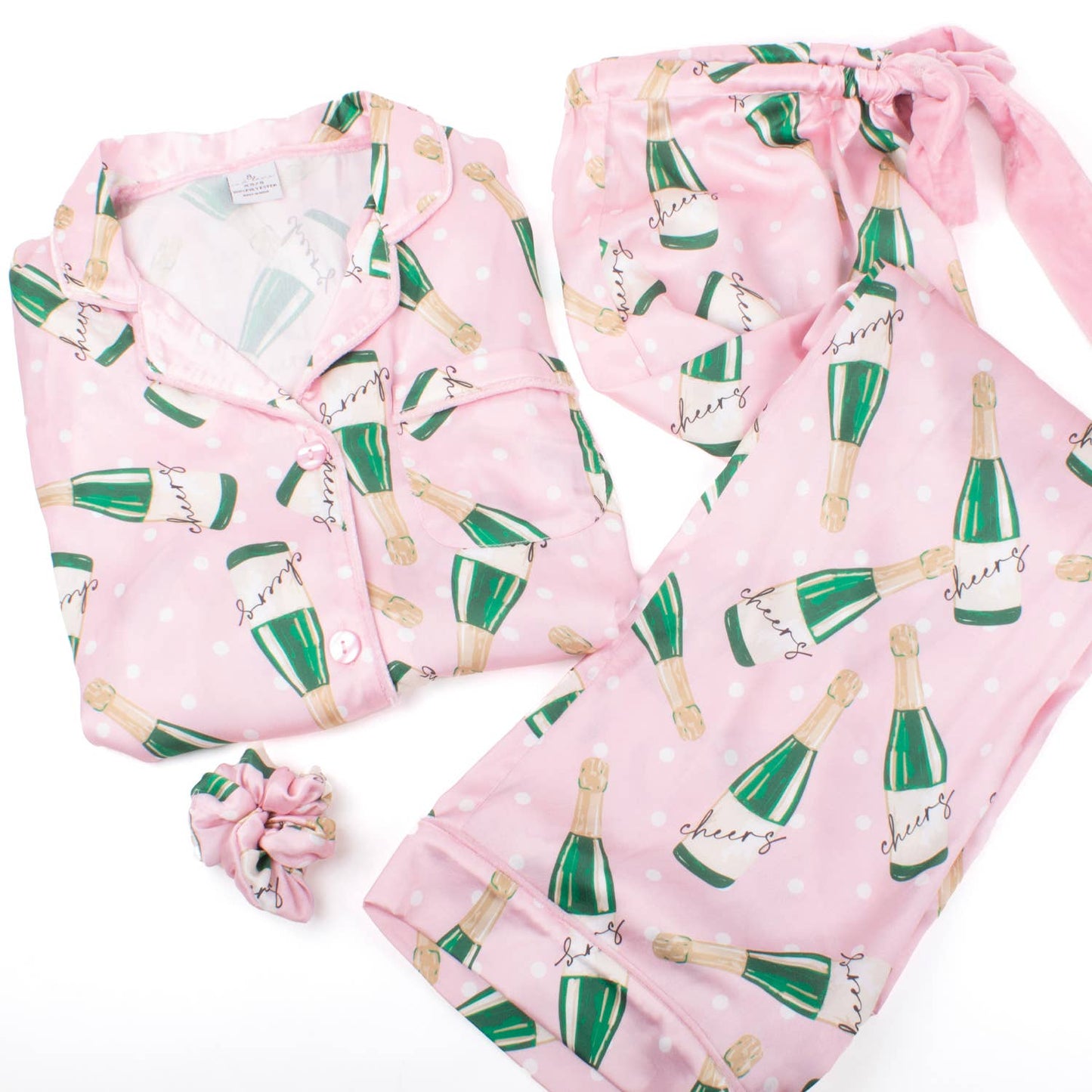 Champagne Dot PJ Set