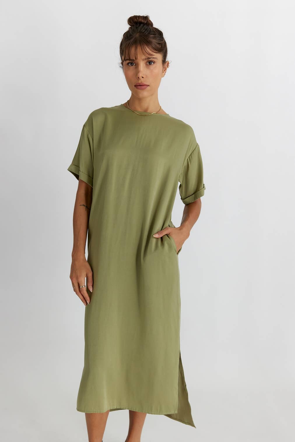 Peyton Dress - Lt Green