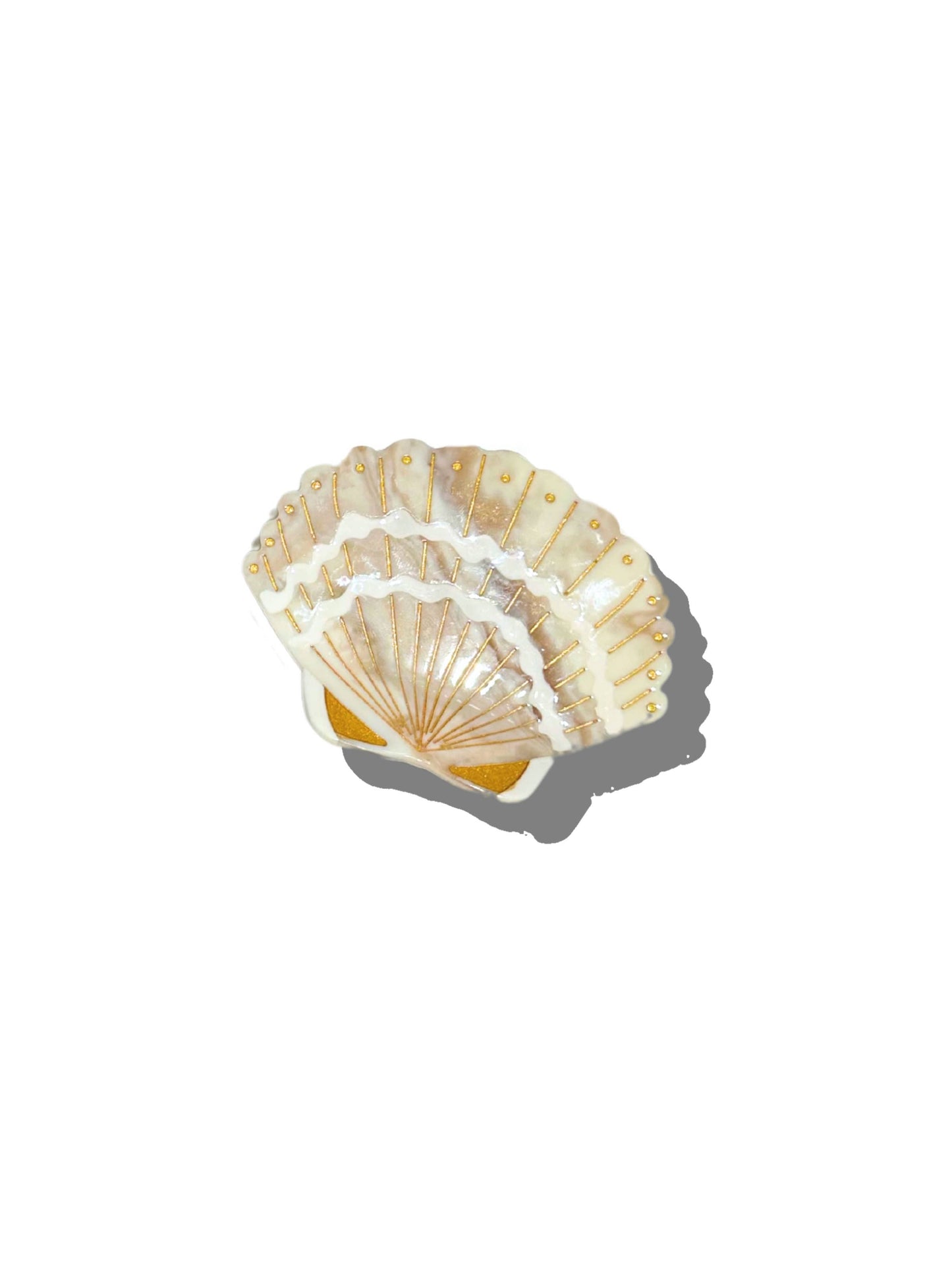 Seashell Claw Clip
