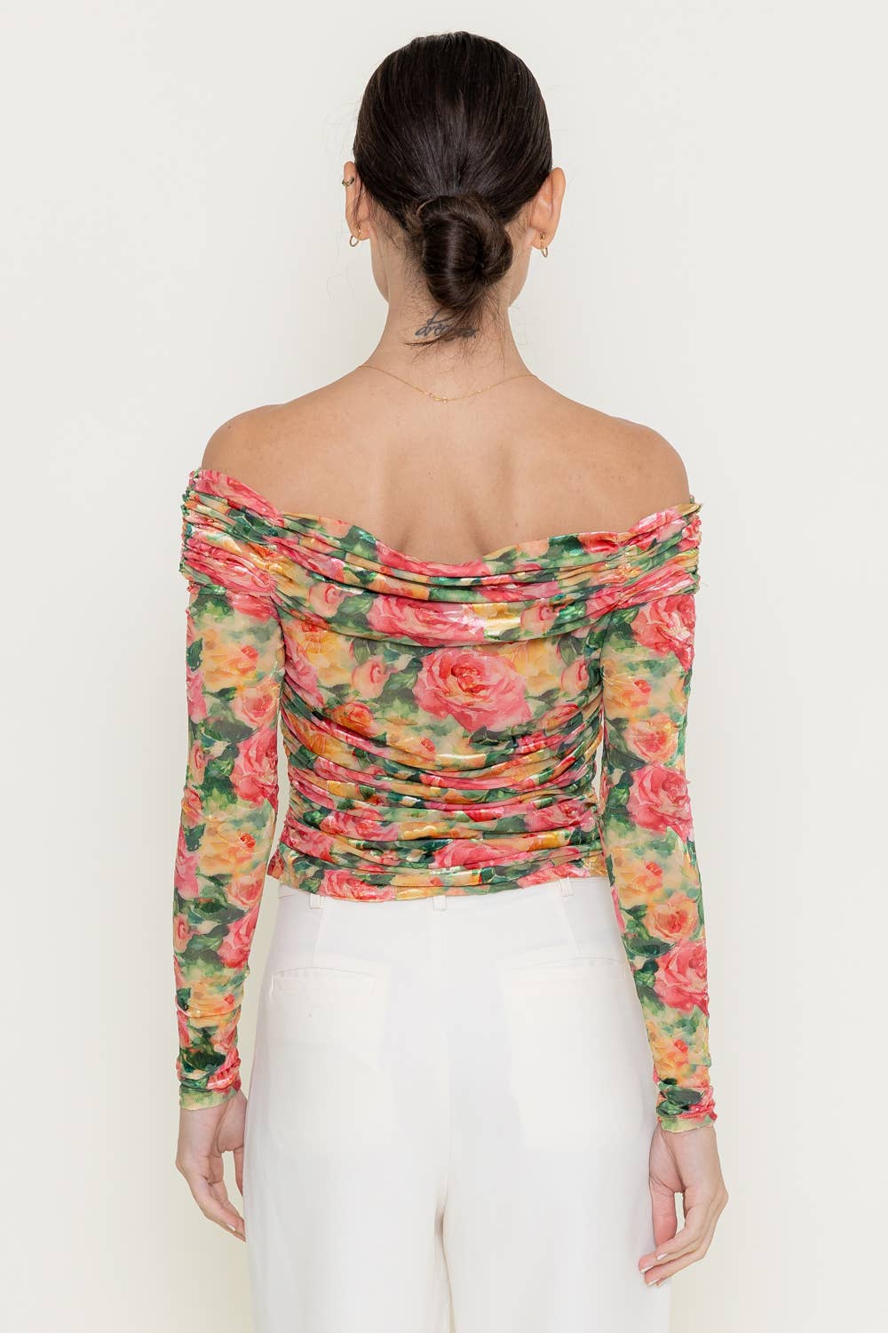 Romantic Rose Long Sleeve Top