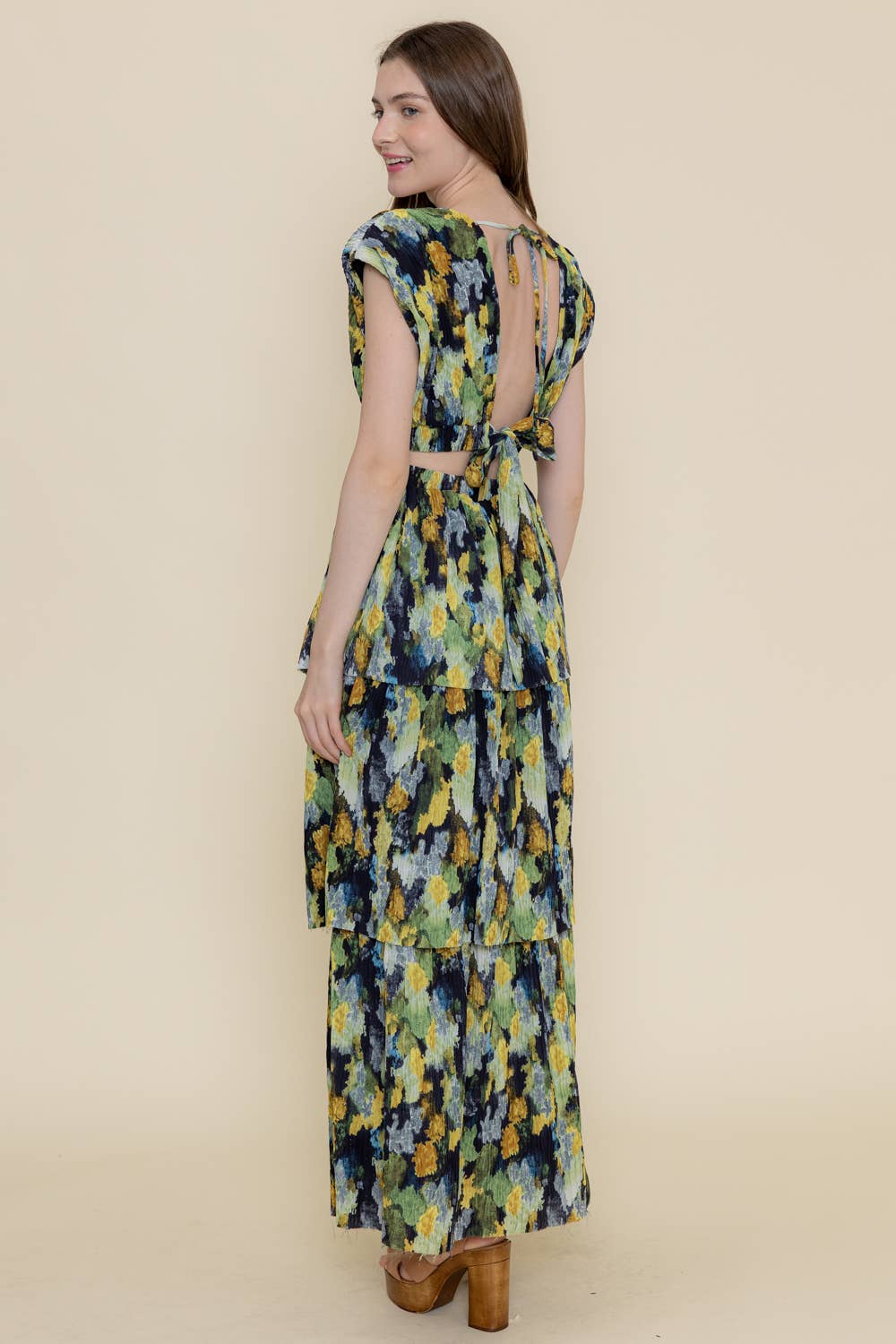 Modern Movement Long Dress