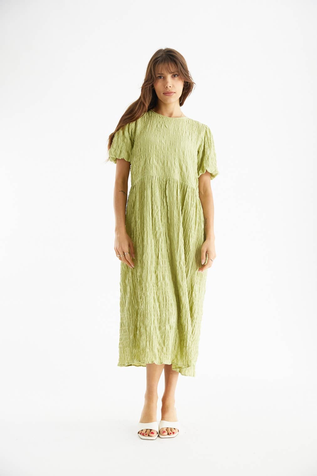 Tove Dress - Lime