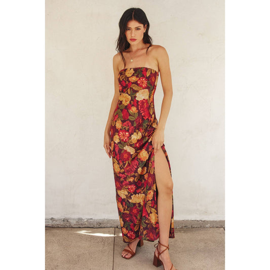 Florence Strapless Maxi Dress