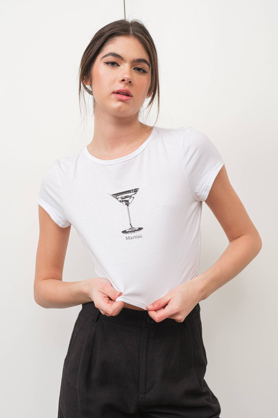 Martini Baby Tee