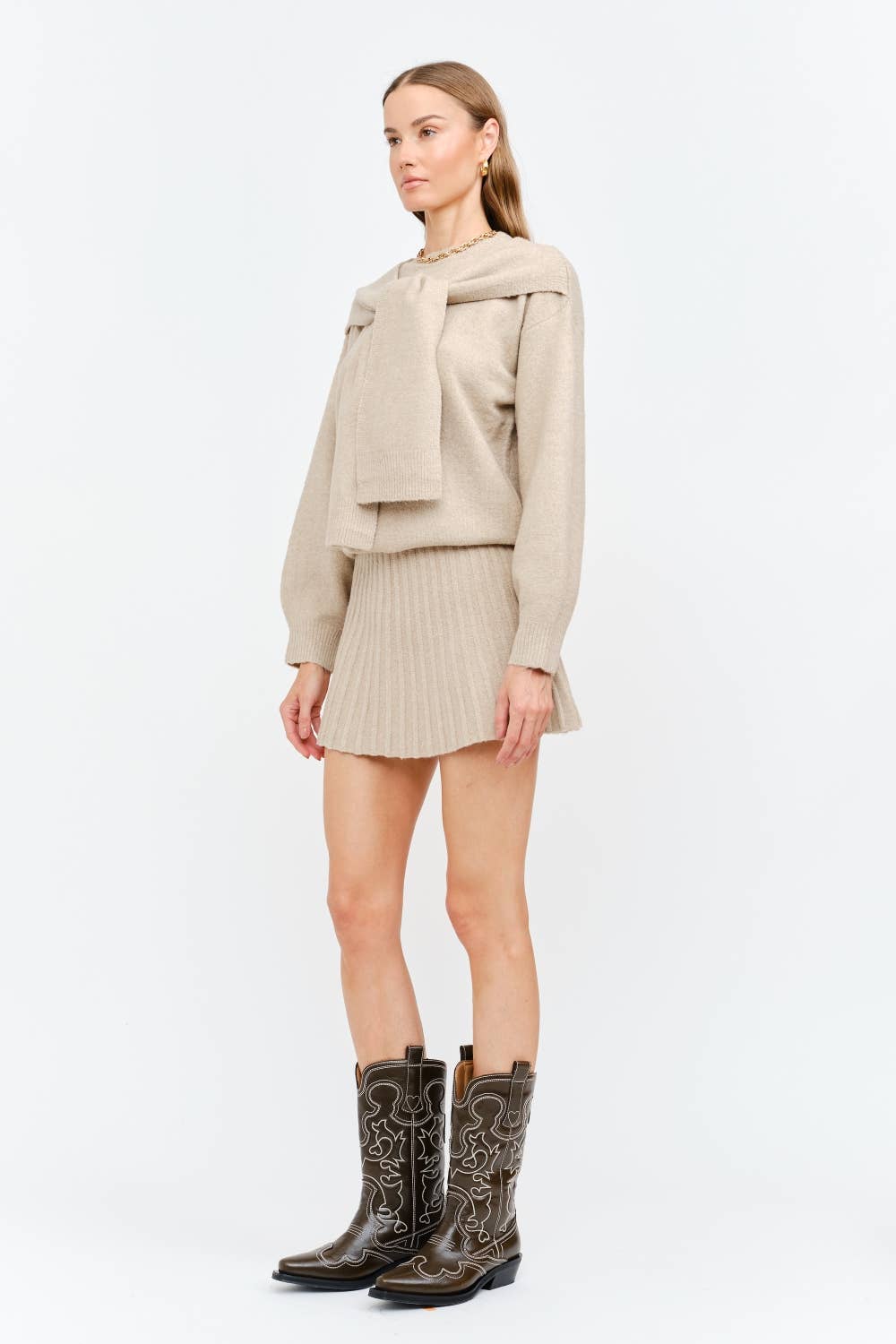 Beau Natural Sweater