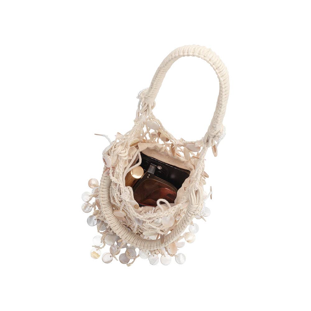 Skye Natural Shell Bag