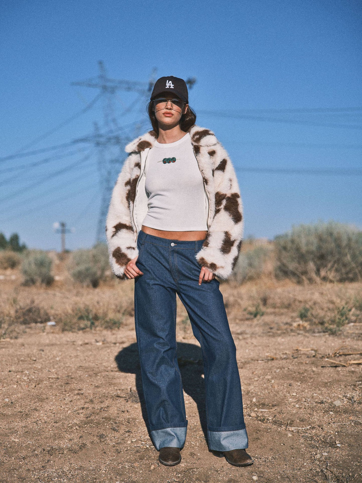 Rowland Faux Fur Jacket