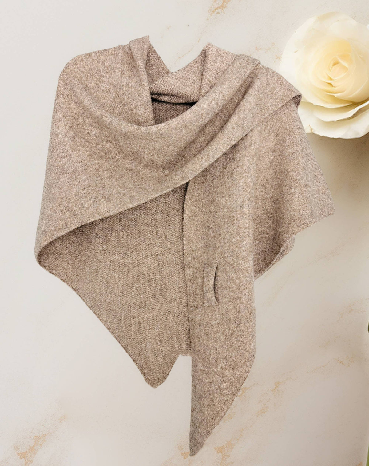 Triangle Tie Shawl