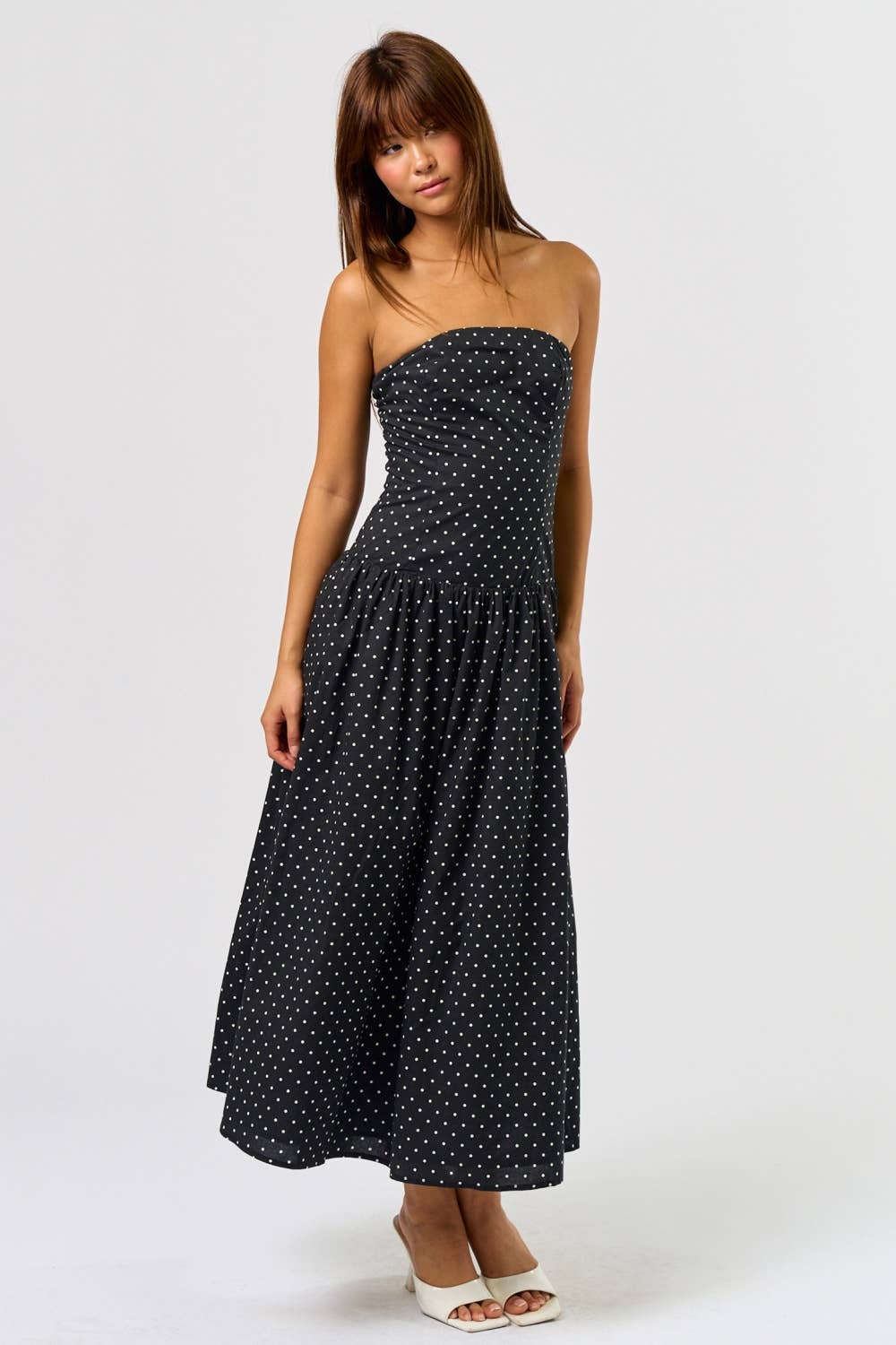 Polka Dot Tube Dress