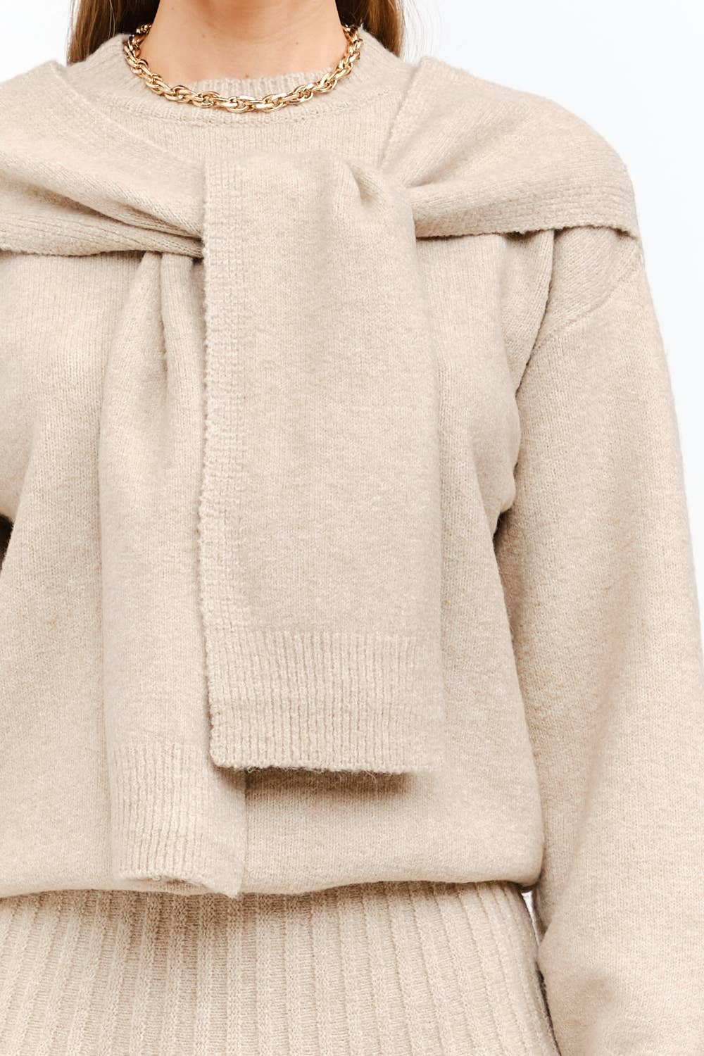 Beau Natural Sweater