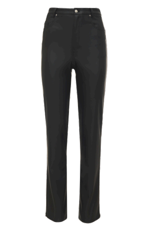 Morrison Leather Pant - Black