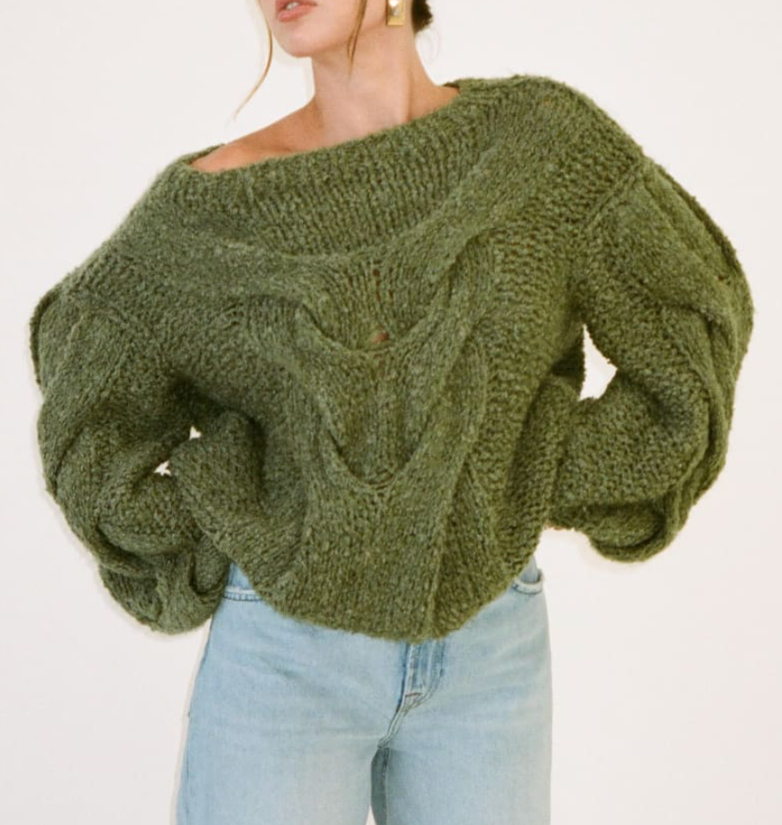 Nonna Sweater - Moss