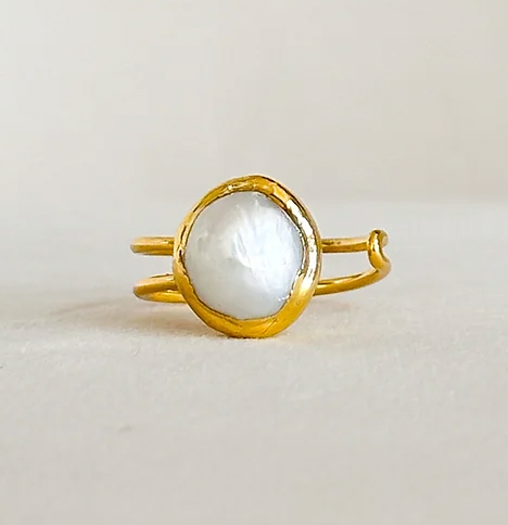 Single Pearl Ring