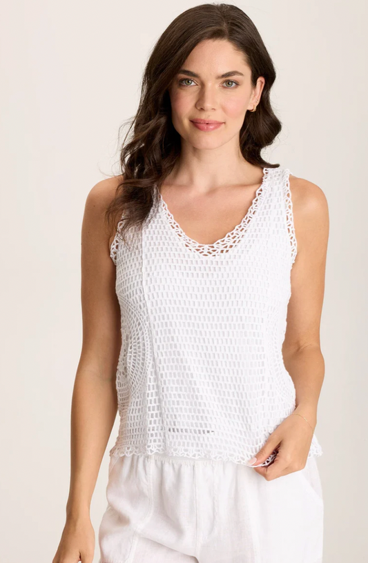 Grazie Tank - White