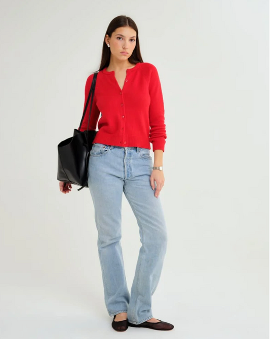 Seabrook Cardigan - Rose