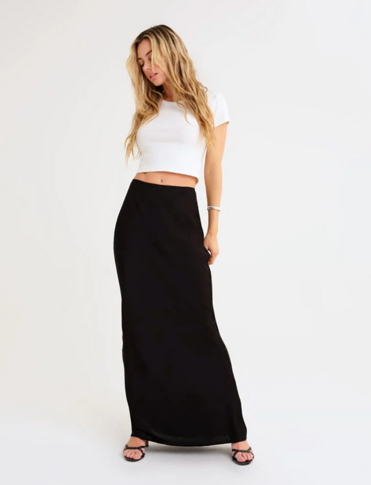 Archive Bias Maxi Skirt - Black