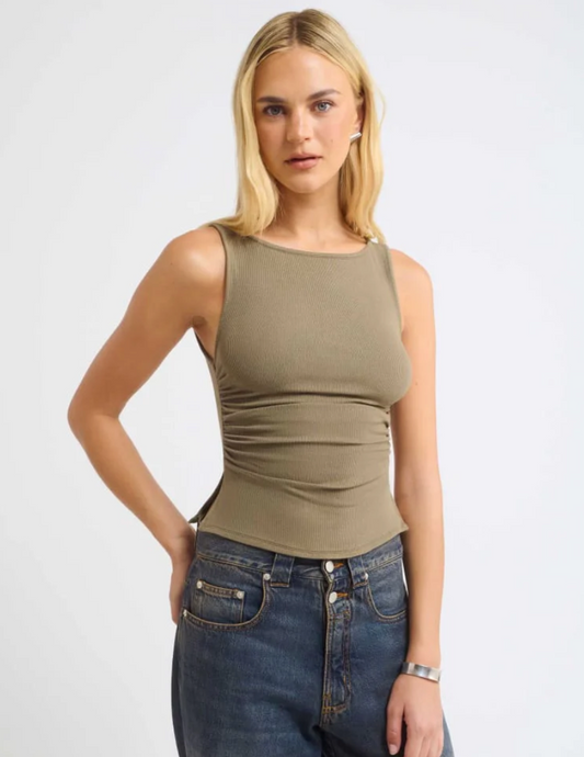 Klein Tank - Olive
