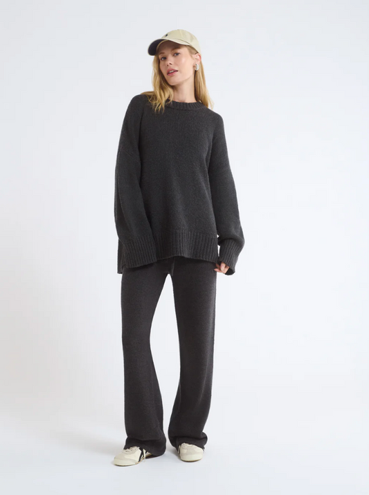 Fair Isle Pant - Black