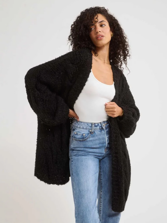 Aspen Cardigan - Black