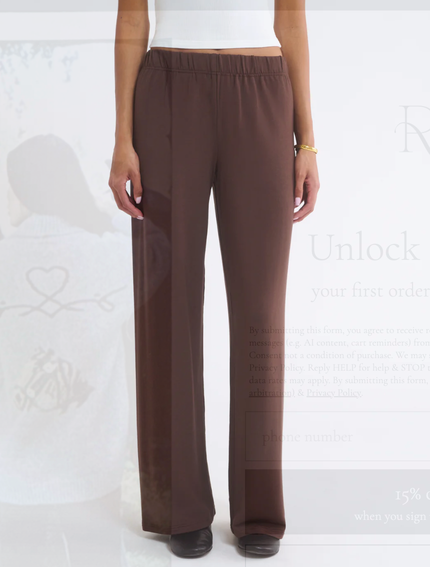 Lounge Pant - Espresso
