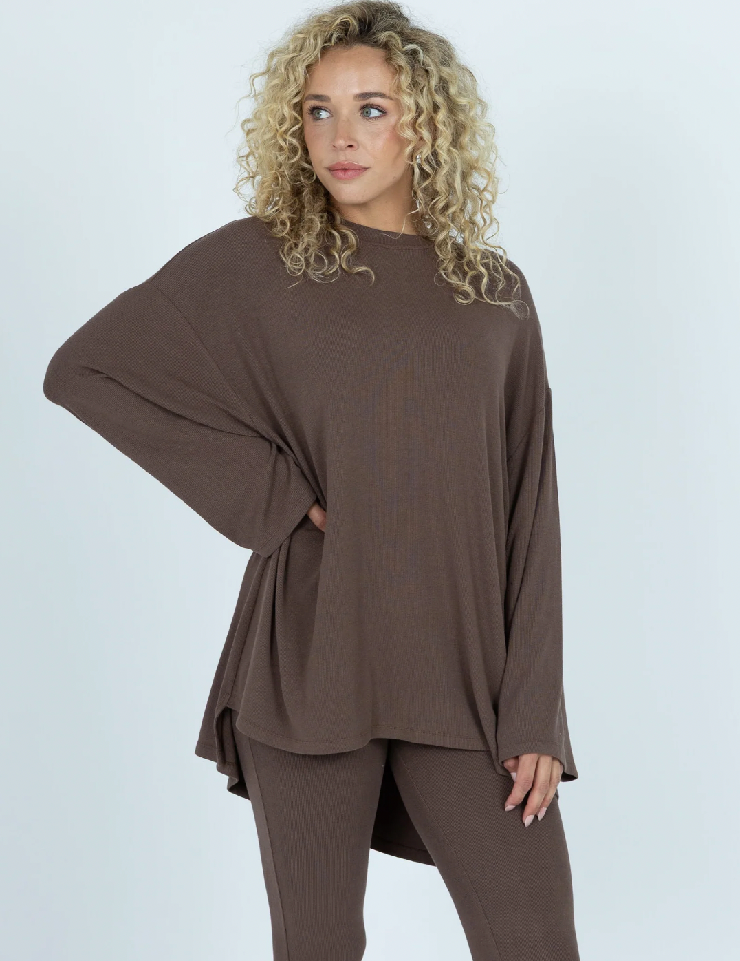 All Weekend Long Top - Espresso