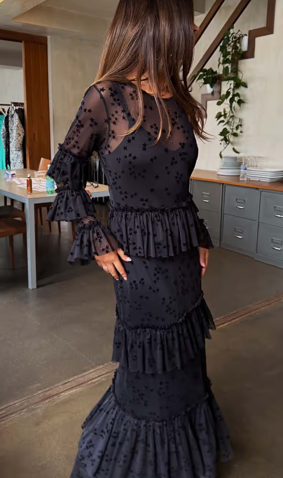 Black Star Devoree Dress