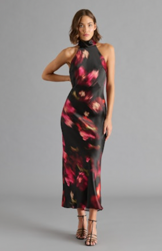 Lara Dress - Blurry Floral
