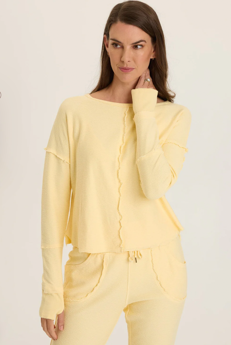 Annika Long Sleeve Yellow