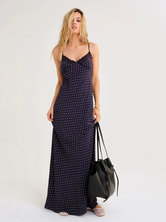 Sinatra Maxi Dress - Coastal Dot