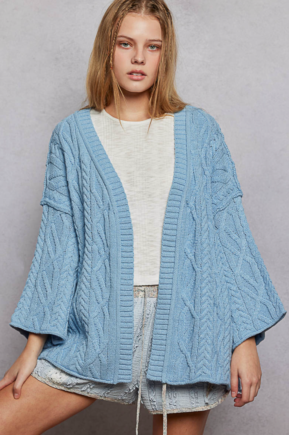 Skye Blue Cardigan