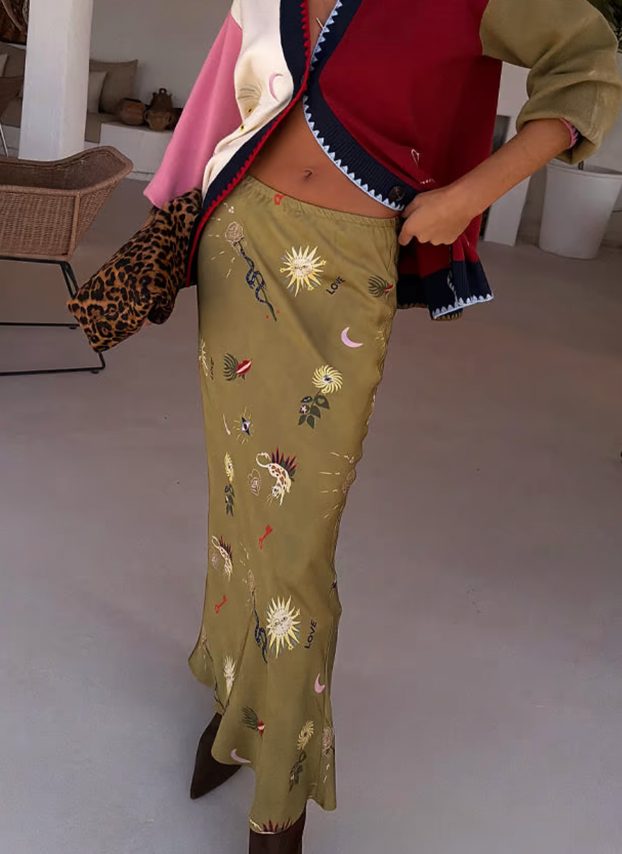 Olive Mystical Dorris Skirt