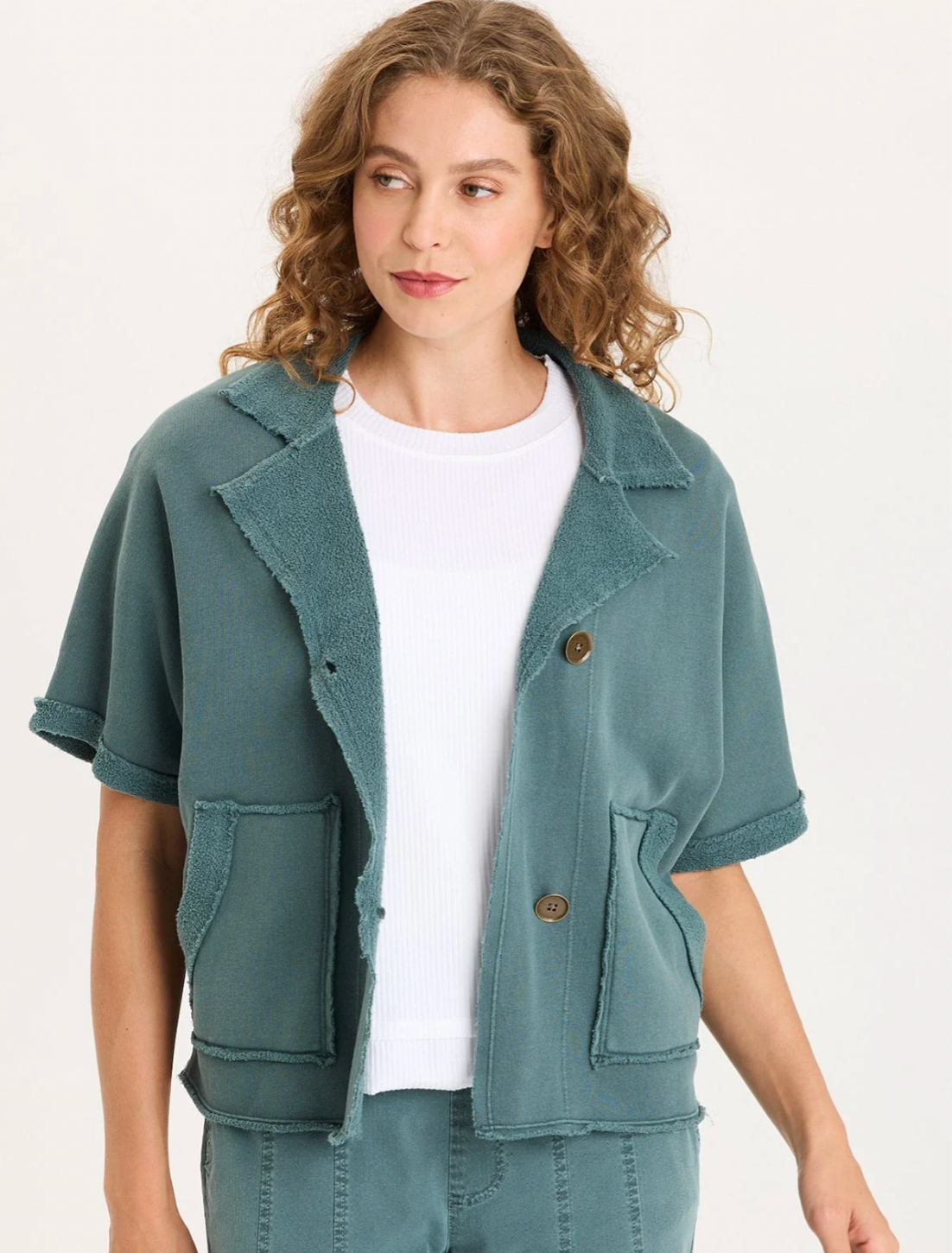 Kennison Capelet - Teal