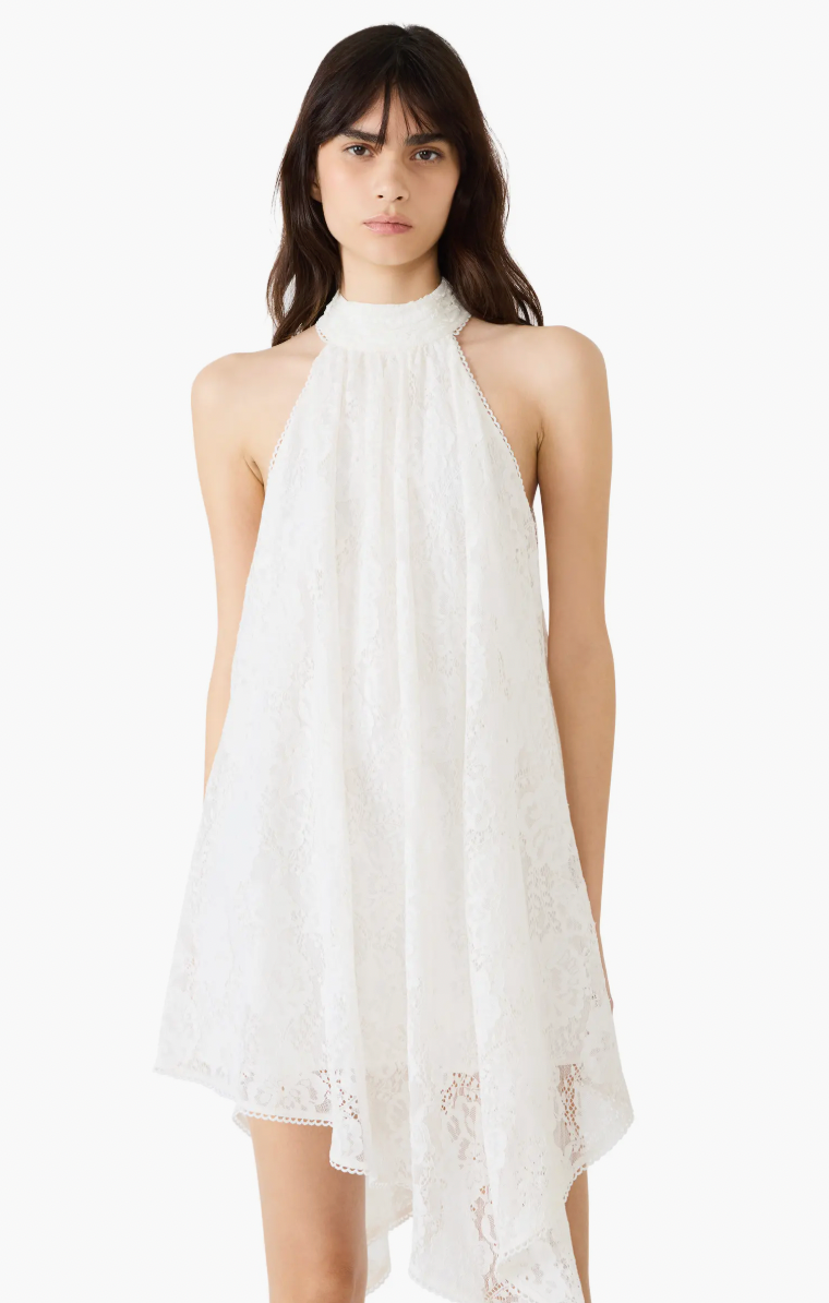 Sander Dress - White Lace