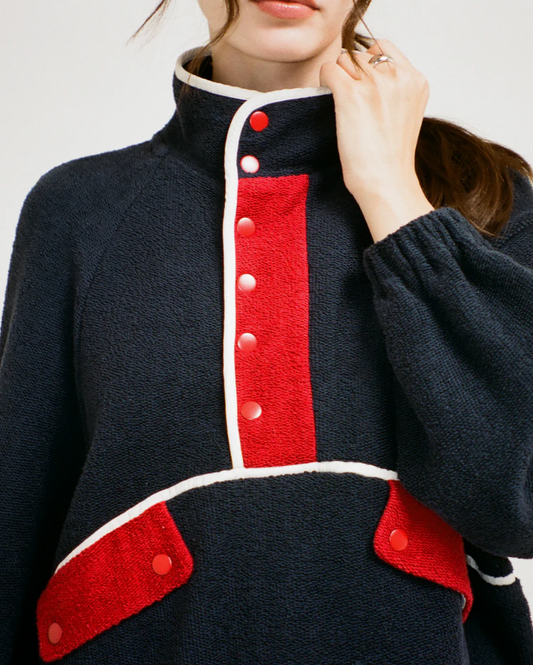 Flashback Pullover - Navy