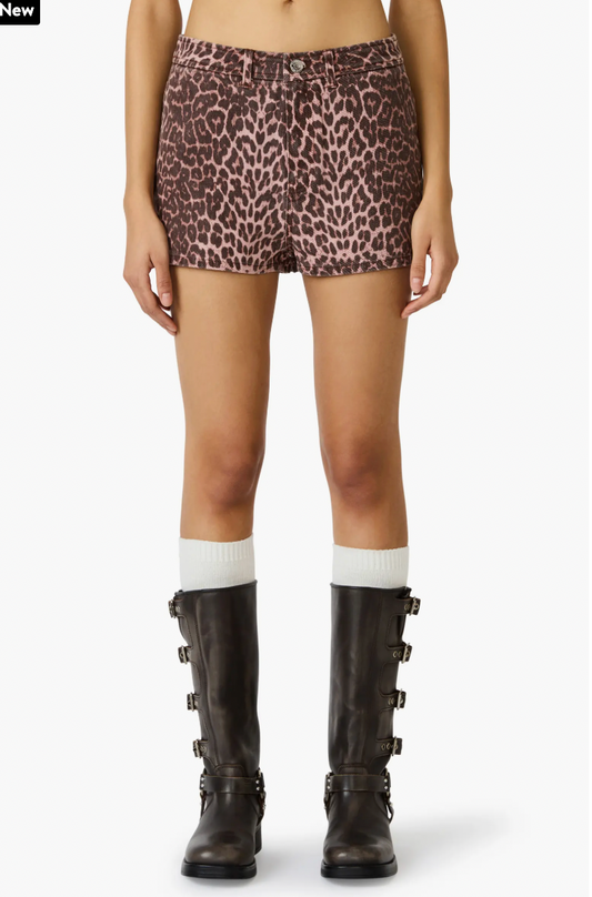 Cait Leopard Shorts