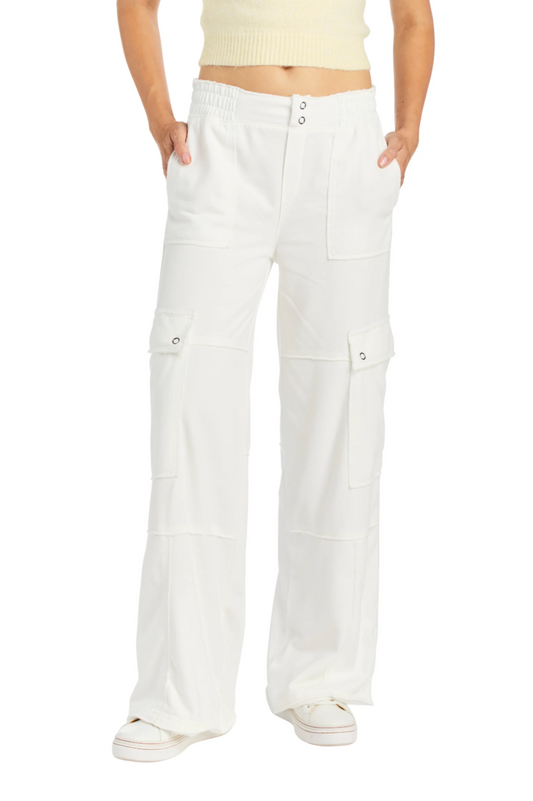 Mid Rise Cargo Lounge Pant
