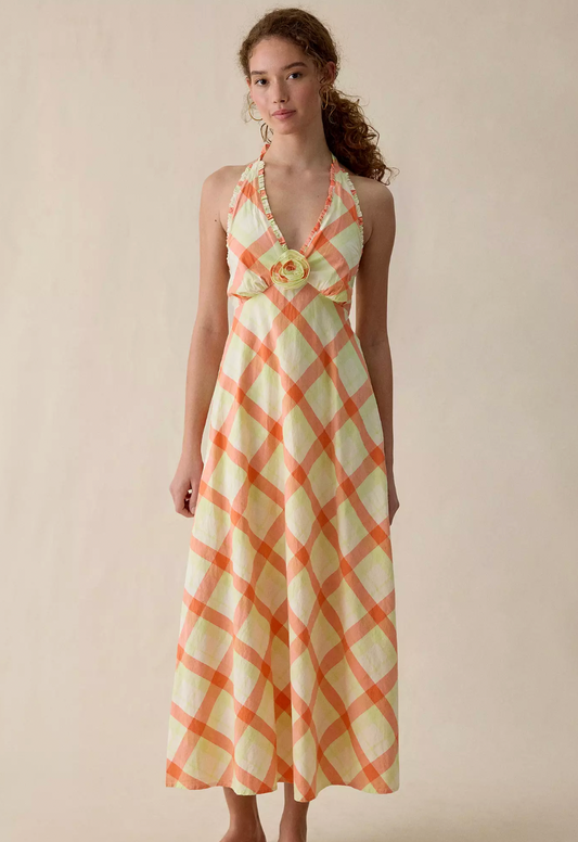 Tania Dress - Plaid