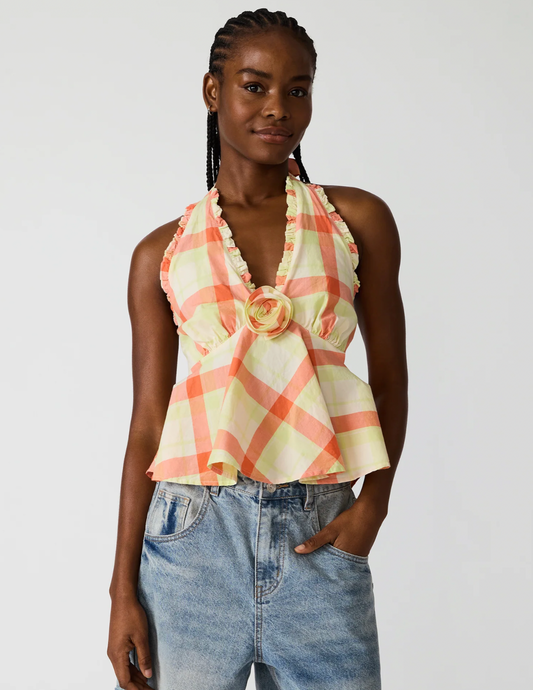 Tania Top - Plaid