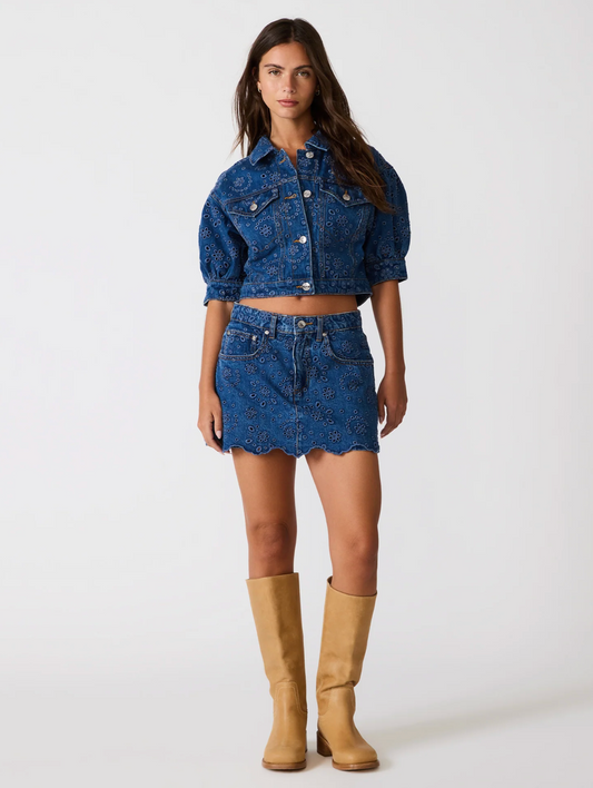 Delilah Skort - Denim